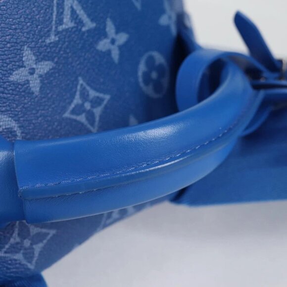 LOUIS VUITTON Clouds Backpack Multi Pocket Backpack Blue M45441 LV Auth 126591SM main image 4